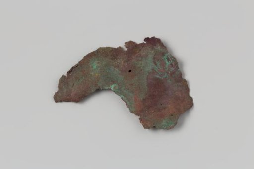 Fragment of copper from the wreck of the East Indiaman Hollandia