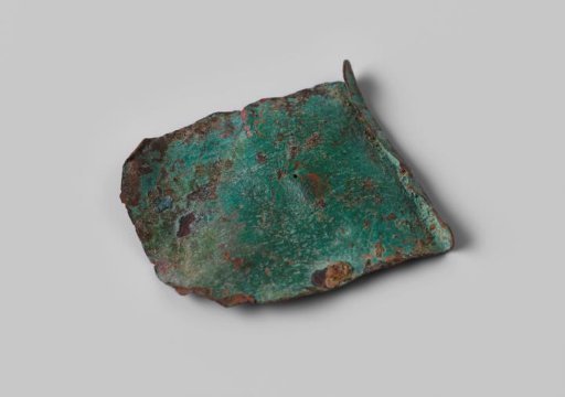 Fragment of copper from the wreck of the East Indiaman Hollandia