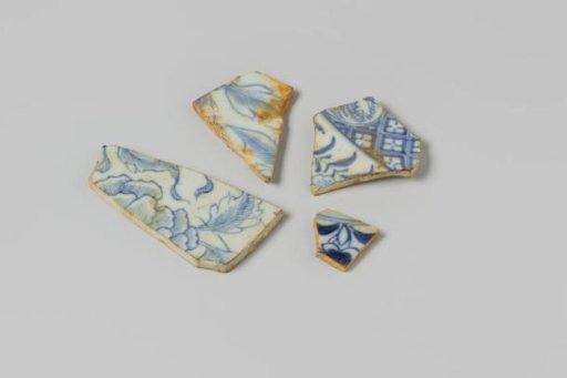Shards of Plates from the Wreck of the East Indiaman Hollandia