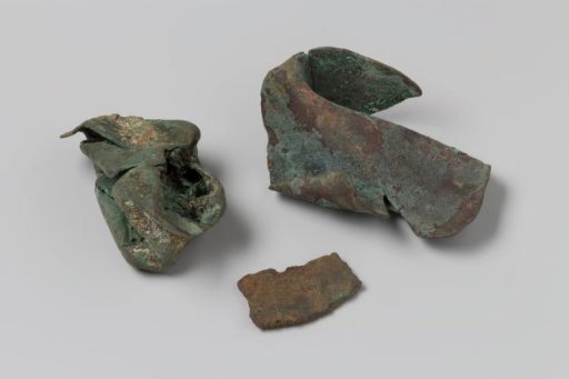 Copper fragments from the wreck of the East Indiaman Hollandia
