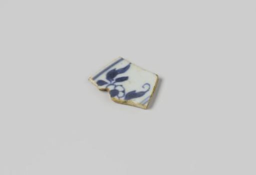 Sherd of a plate from the wreck of the East Indiaman Hollandia