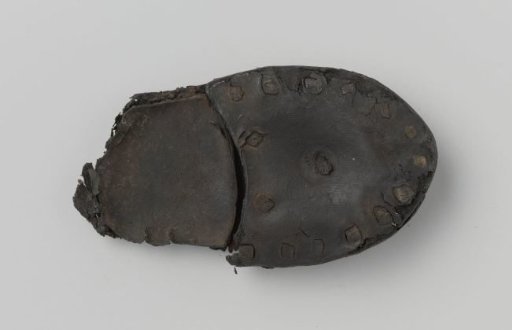 Fragment of a shoe sole with heel from the wreck of the East Indiaman Hollandia