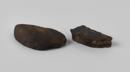 Fragments of sheaves of pulleys from the wreck of the East Indiaman Hollandia