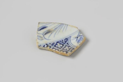 Fragment of a plate from the wreck of the East Indiaman Hollandia