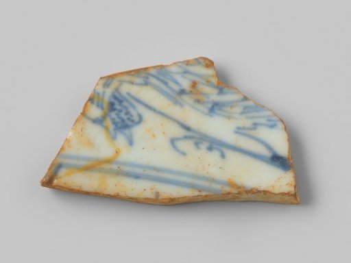 Sherd of a plate from the wreck of the East Indiaman Hollandia