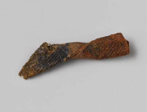 Fragment of textile from the wreck of the East Indiaman Hollandia