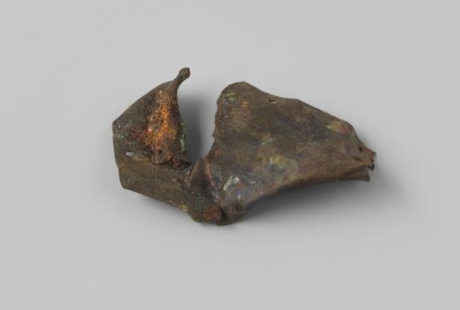 Kolf plate of a musket from the wreck of the East Indiaman Hollandia
