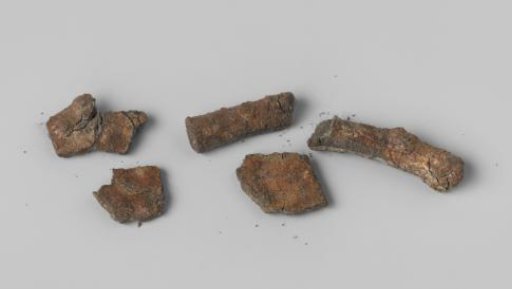 Fragments of a plate from the wreck of the Dutch East Indiaman Hollandia
