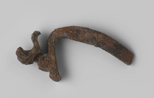 Handle of a cannon from the wreck of the East Indiaman Hollandia