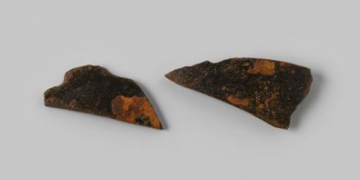 Shards of wine bottles from the wreck of the East Indiaman Hollandia
