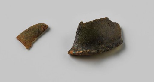 Fragments of wine bottles from the wreck of the East Indiaman Hollandia