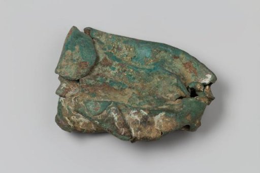 Copper fragment from the wreck of the East Indiaman Hollandia
