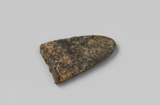 Tin Fragment from the Wreck of the East Indiaman Hollandia