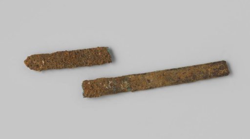 Fragments of a buckle from the wreck of the East Indiaman Hollandia