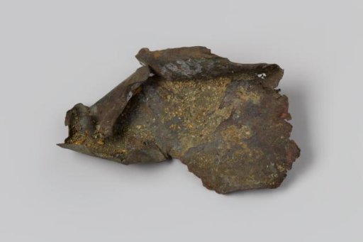 Copper fragment from the wreck of the East Indiaman Hollandia