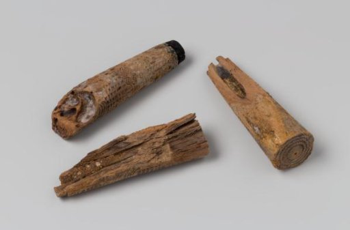 Knife handles from the wreck of the East Indiaman Hollandia