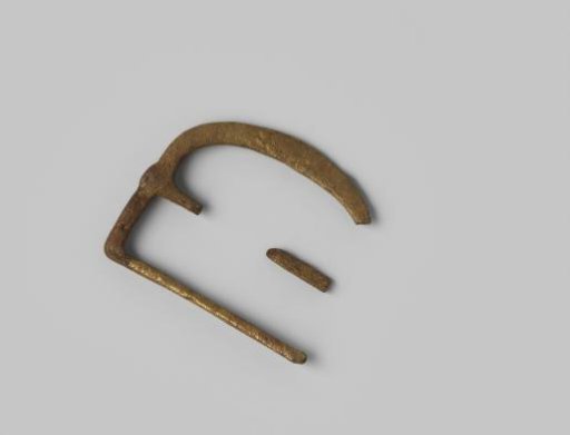 Fragments of a belt buckle from the wreck of the East Indiaman Hollandia