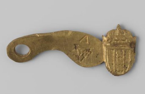 Screw plate fragment of a musket from the wreck of the East Indiaman Hollandia