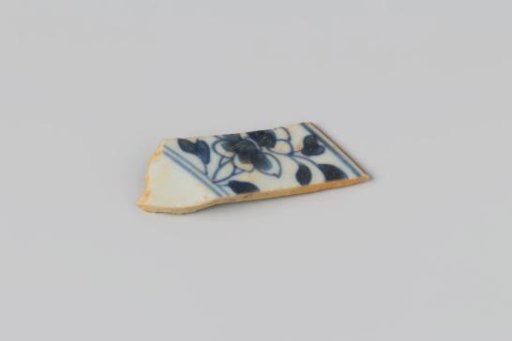 Sherd of a plate from the wreck of the East Indiaman Hollandia