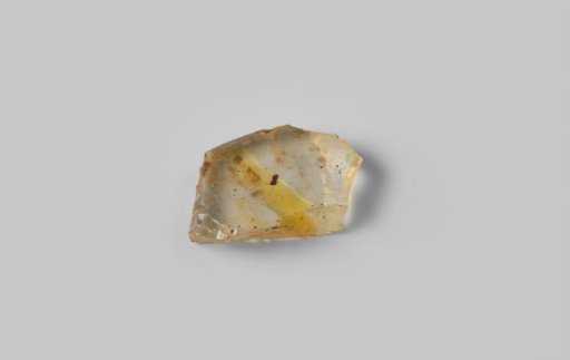 Fragment of a window pane from the wreck of the East Indiaman Hollandia