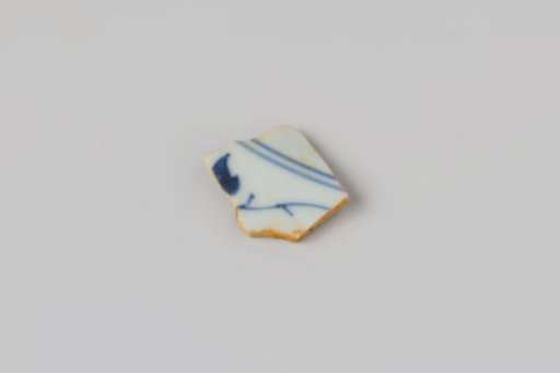Sherd of a plate from the wreck of the East Indiaman Hollandia