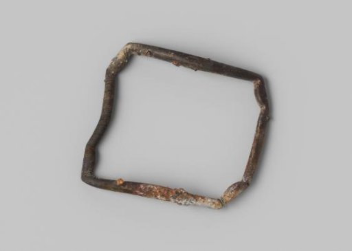 Shoe buckle from the wreck of the East Indiaman Hollandia