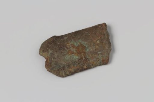 Fragment of copper from the wreck of the East Indiaman Hollandia