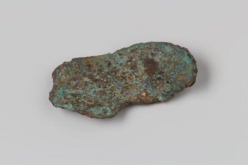 Copper fragment from the wreck of the East Indiaman Hollandia