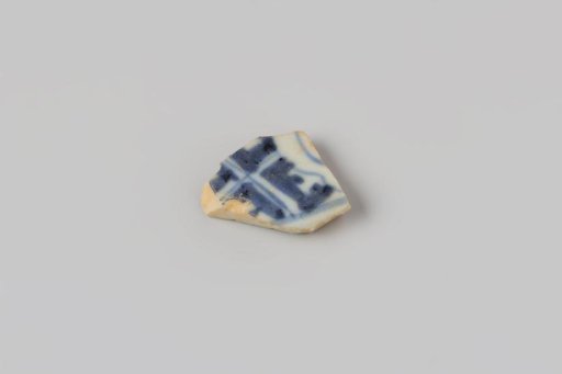 Shard of a Plate from the Wreck of the East Indiaman Hollandia
