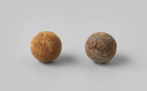 Musket Balls from the Wreck of the East Indiaman Hollandia