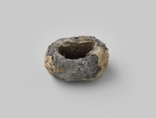 Deformed, ring-shaped fragment from the wreck of the East Indiaman Hollandia