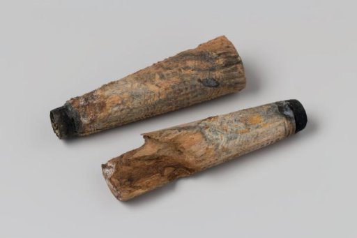 Knife handles from the wreck of the East Indiaman Hollandia