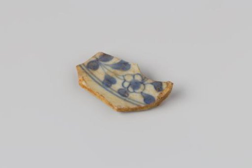 Sherd of a plate from the wreck of the East Indiaman Hollandia