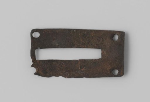 Tracer plate of a musket from the wreck of the East Indiaman Hollandia