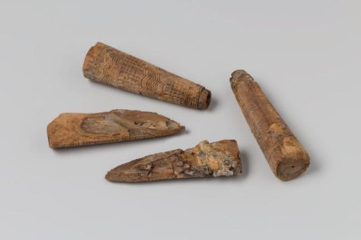 Knife handles from the wreck of the East Indiaman Hollandia