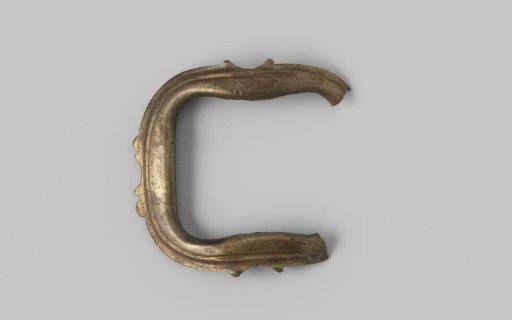 Shoe buckle from the wreck of the East Indiaman Hollandia