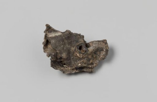 Tin fragment from the wreck of the East Indiaman Hollandia