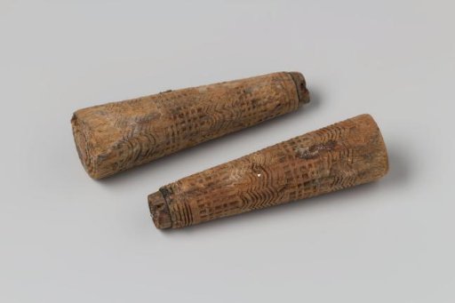 Knife handles from the wreck of the East Indiaman Hollandia