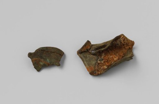 Fragments of copper from the wreck of the East Indiaman Hollandia