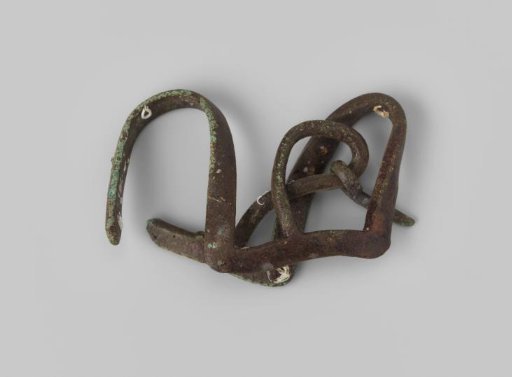 Fragment of belt buckle from the wreck of the East Indiaman Hollandia