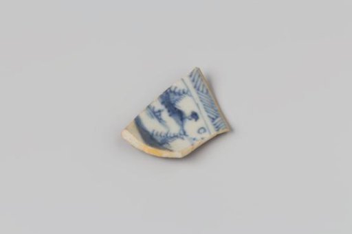 Sherd of a cup from the wreck of the East Indiaman Hollandia