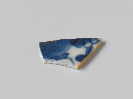 Porcelain shard from the wreck of the East Indiaman Hollandia