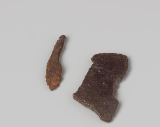 Copper fragments from the wreck of the East Indiaman Hollandia