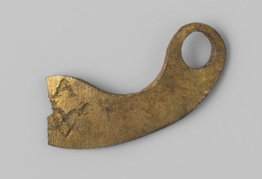 Fragment of a screw plate from a musket from the wreck of the East Indiaman Hollandia
