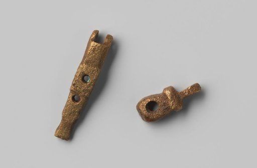 Lock parts of a lead seal from the wreck of the East Indiaman Hollandia