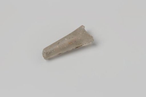 Fragment of a straight glass stem from the wreck of the East Indiaman Hollandia