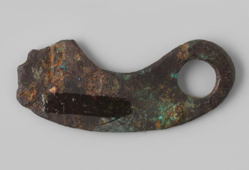 Fragment of a screw plate from a musket from the wreck of the East Indiaman Hollandia