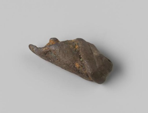 Fragment of a candlestick stem from the wreck of the East Indiaman Hollandia