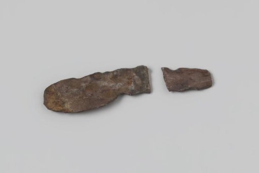 Fragment of silver from the wreck of the East Indiaman Hollandia