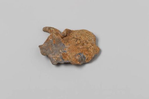 Tin fragment from the wreck of the East Indiaman Hollandia